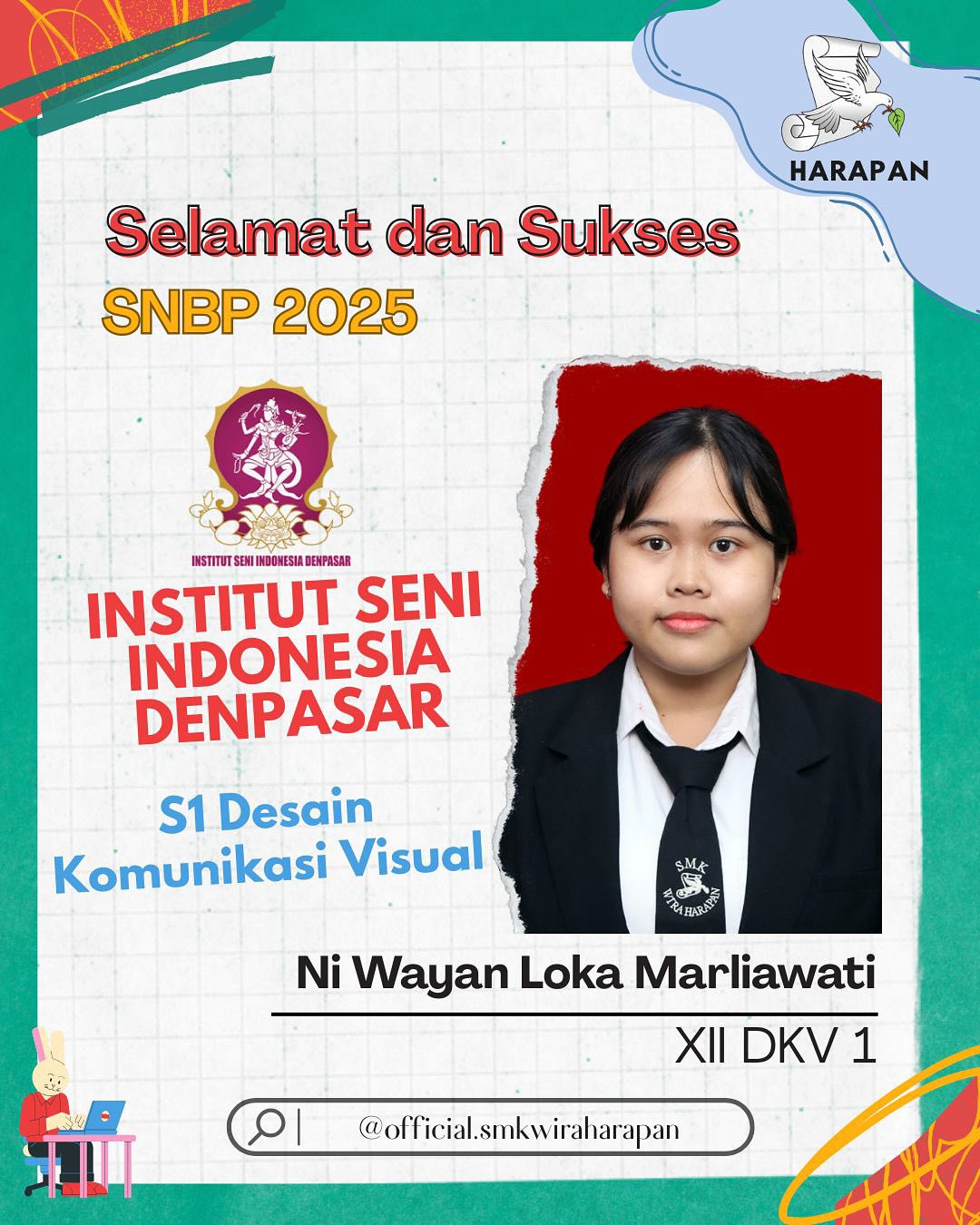 SMKS Wira Harapan SNBP 2025 Ni Wayan Loka Marliawati_2