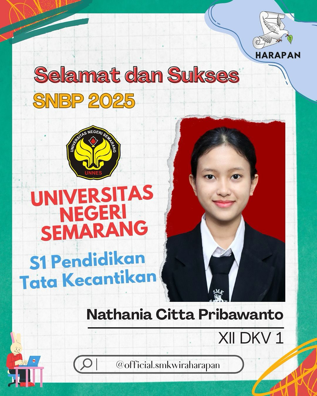 SMKS Wira Harapan SNBP 2025._Nathania Citta Pribawanto_1