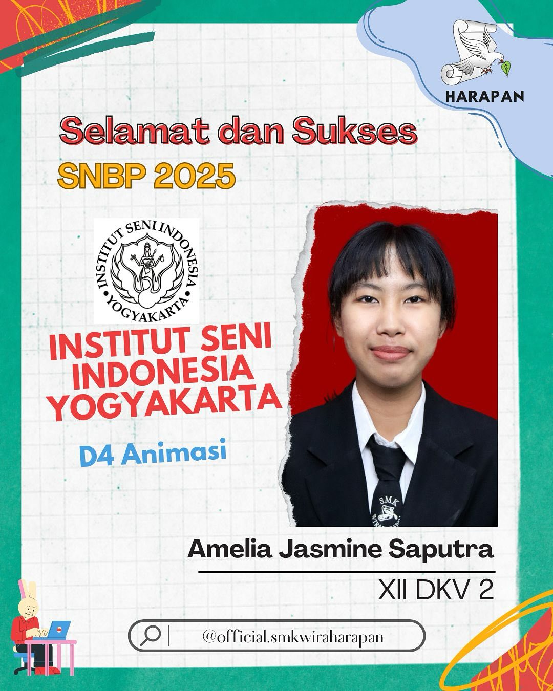 SMKS Wira Harapan SNBP 2025_Amelia Jasmine Saputra_5