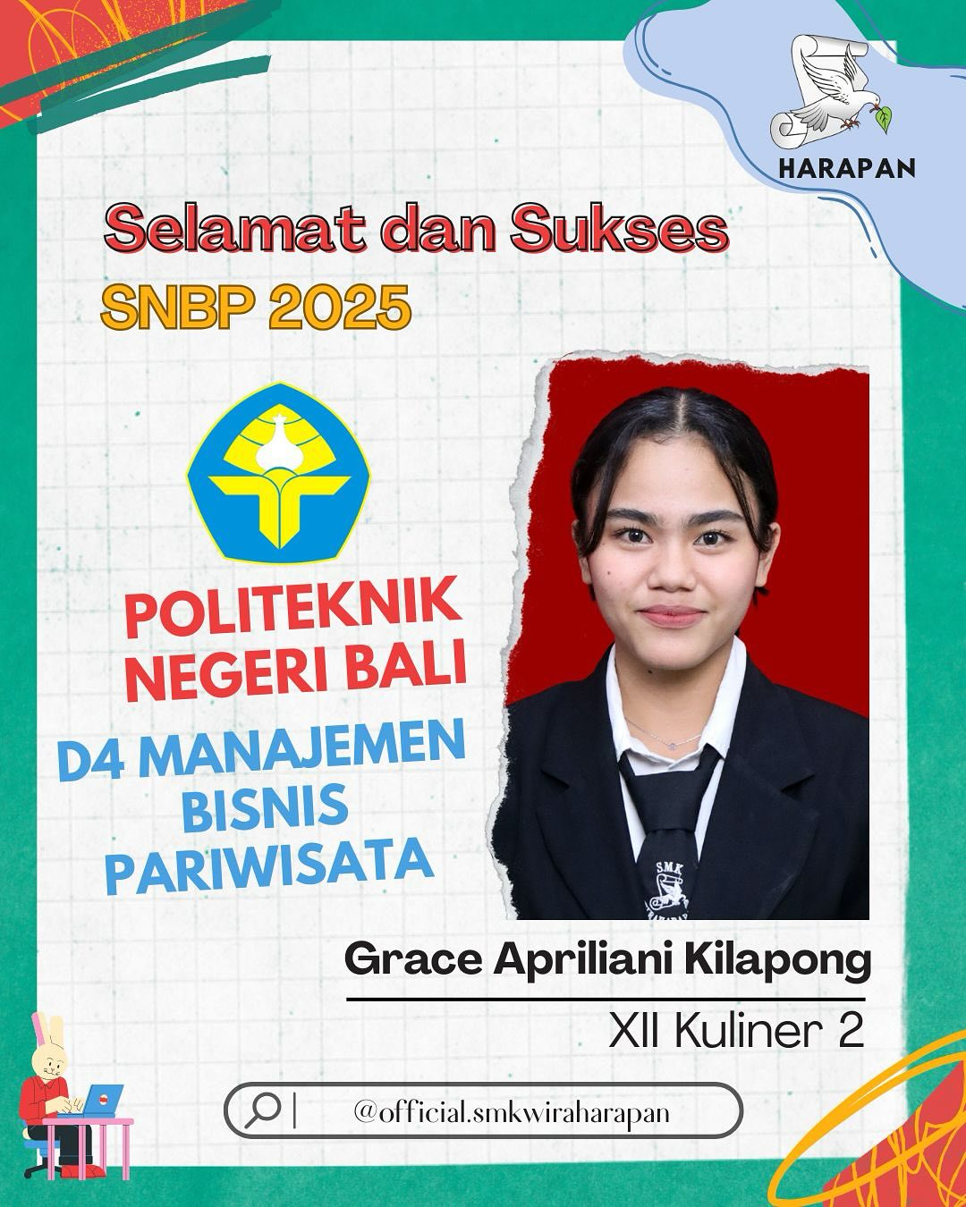 SMKS Wira Harapan SNBP 2025_Grace Apriliani_14