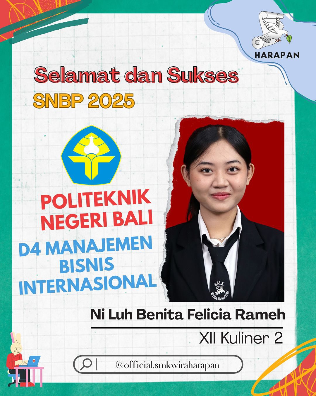 SMKS Wira Harapan SNBP 2025_Ni Luh Bernita Felicia Rameh_13
