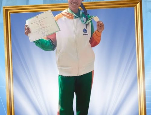 SMKS Wira Harapan Raih Juara II Lari 800m di Badung Open VI